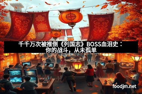 千千万次被推倒《列国志》BOSS血泪史：你的战斗，从未孤单